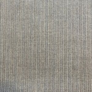 Gray Striped Suit Fabric 2 yards x 62” wide